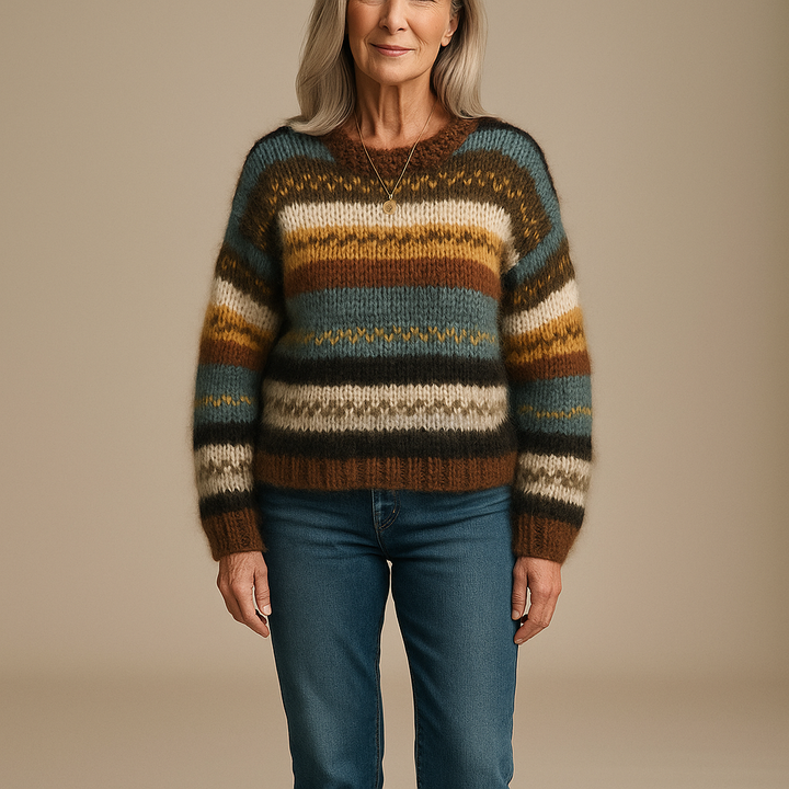 EMILY™ | STRIPE KNIT SWEATER
