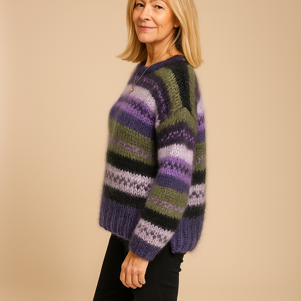 EMILY™ | STRIPE KNIT SWEATER