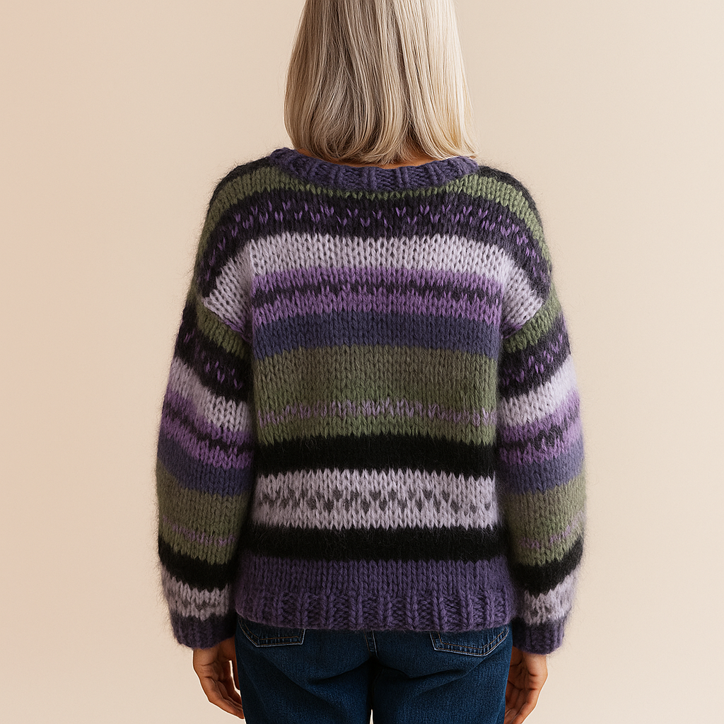 EMILY™ | STRIPE KNIT SWEATER