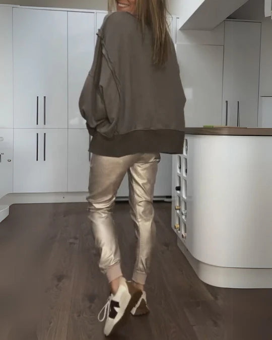 BRINA™ | CASUAL TOP AND PANTS SET