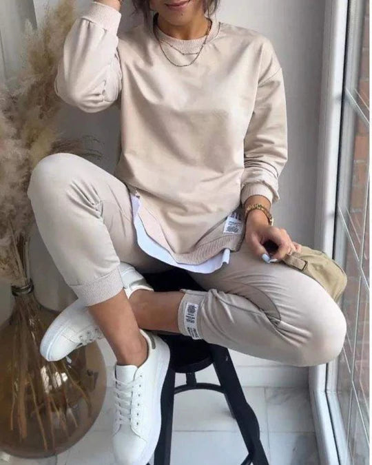 ELINA™ | SWEATER AND TROUSERS TWO PIECE SET