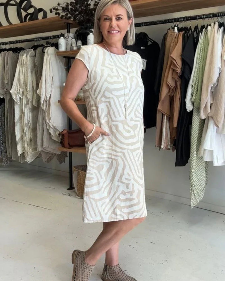 NELIA™ | SUMMER DRESS WITH BEAUTIFUL PRINT