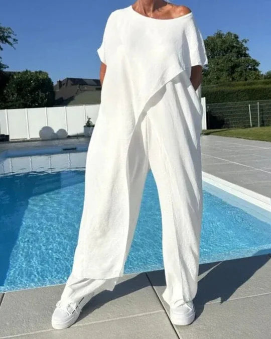 ASERENA™ | BOHO TOP AND PANTS SET