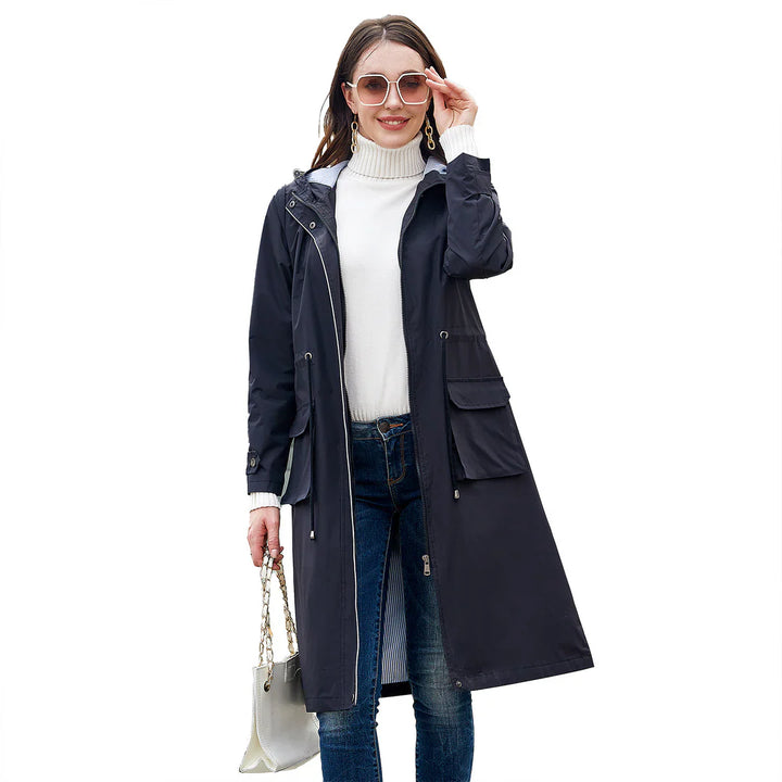LEAH™ | STYLISH WATERPROOF TRENCHCOAT