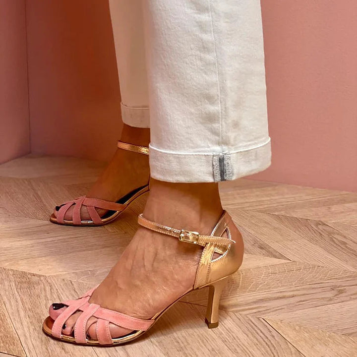 SERENA™ | MID HEEL SANDALS