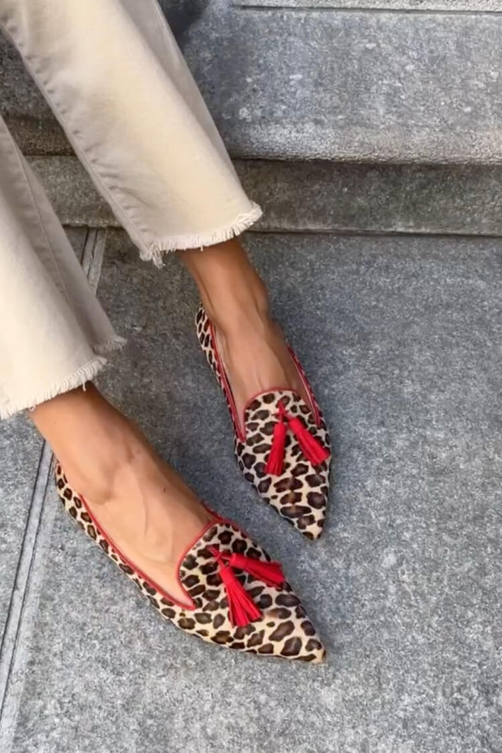 DAPHNE™ | ANIMAL PRINT LOAFERS