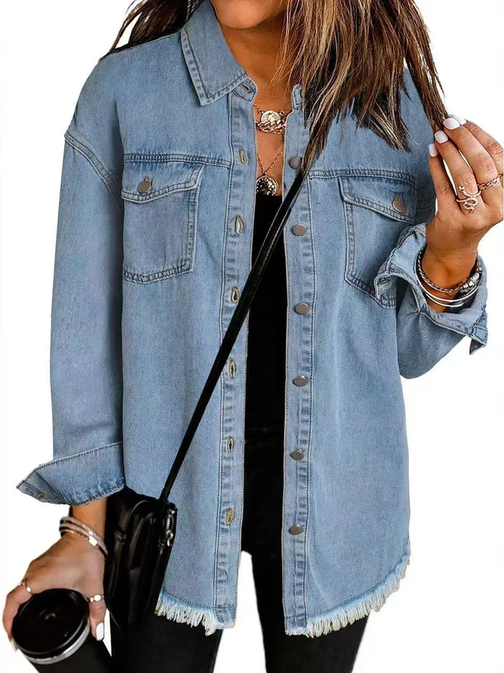 STEFANIA™ | TIMELESS STYLE DENIM JACKET