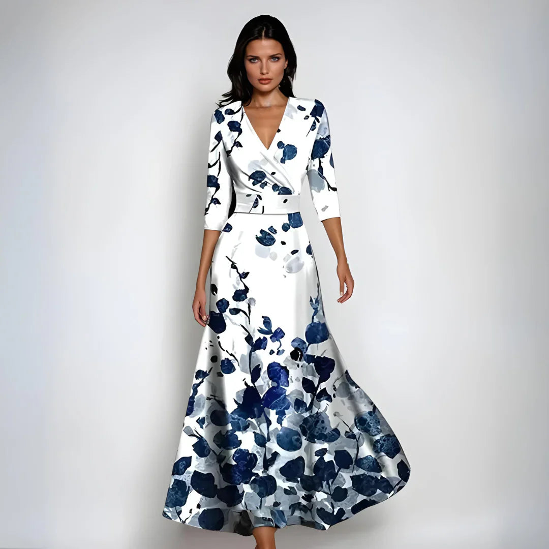 ELISE™ | SOPHISTICATED FLORAL DRESS