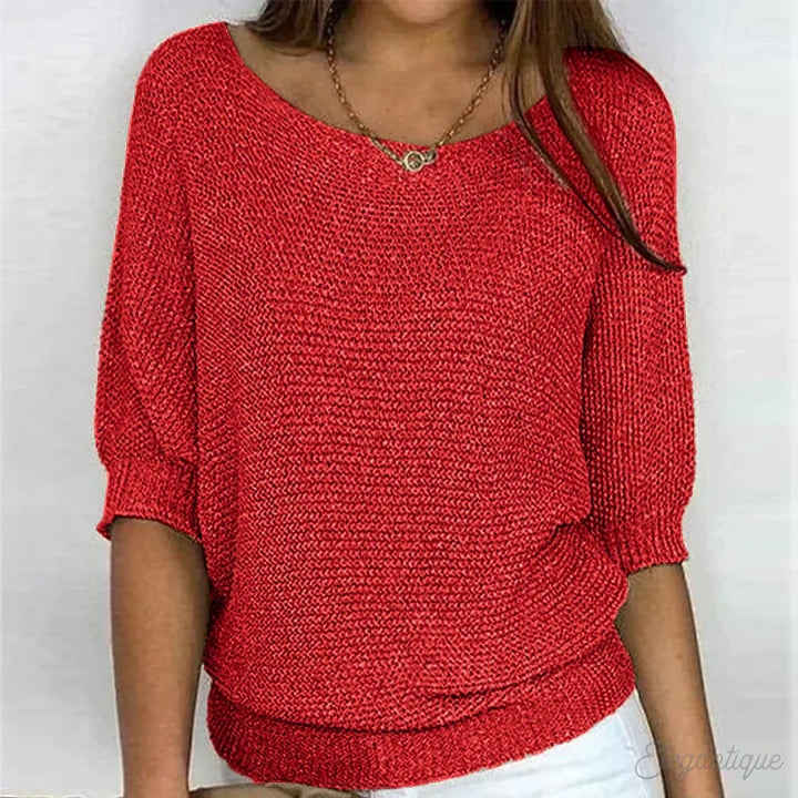 ELIZABETH™ | ELEGANT KNIT SWEATER