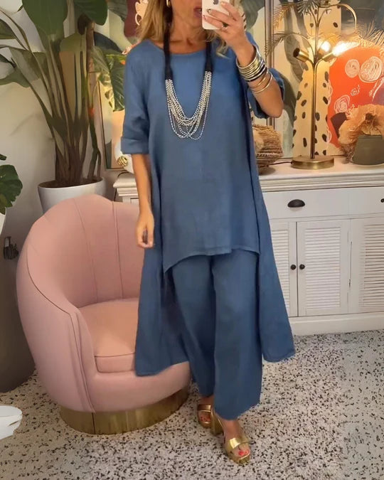 MARILA™ | COTTON TWO PIECE SET