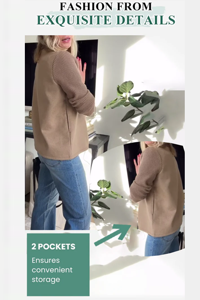 ALESIA™ | STYLISH CASUAL BUTTON BLAZER