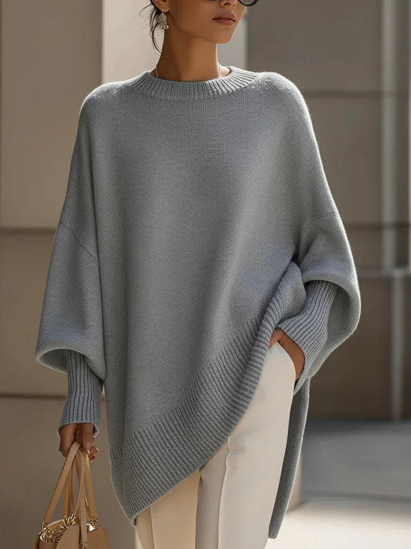 ANNETA™ | OVERSIZED PONCHO SWEATER