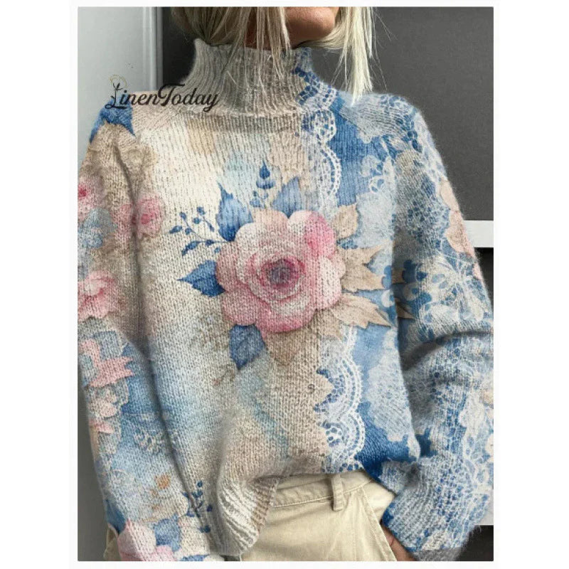 CELU™ | VIBRANT TURTLENECK SWEATER