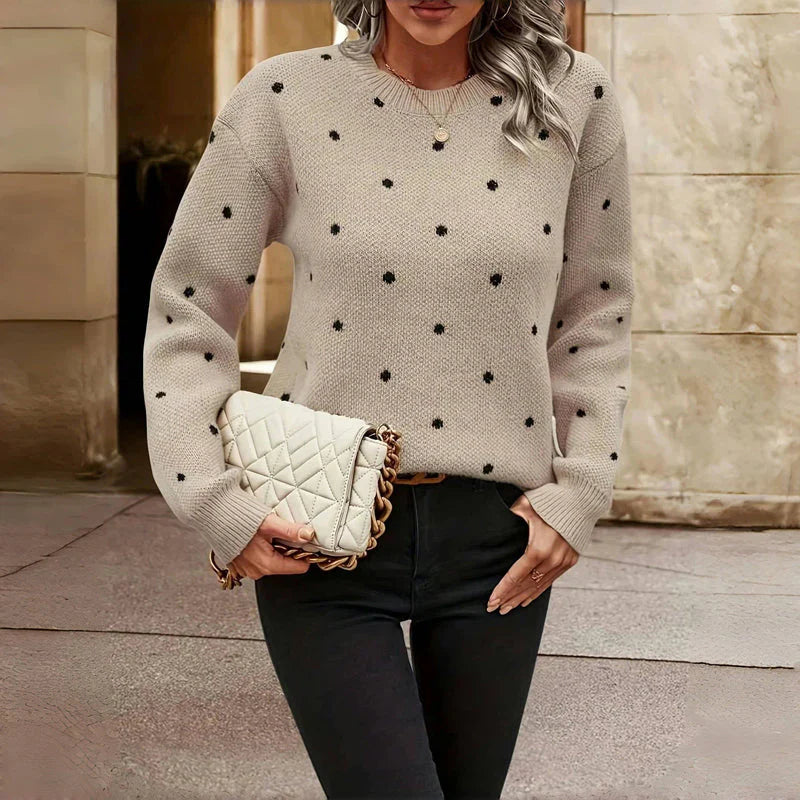 ISABELLE™ | POLKA DOT SWEATER
