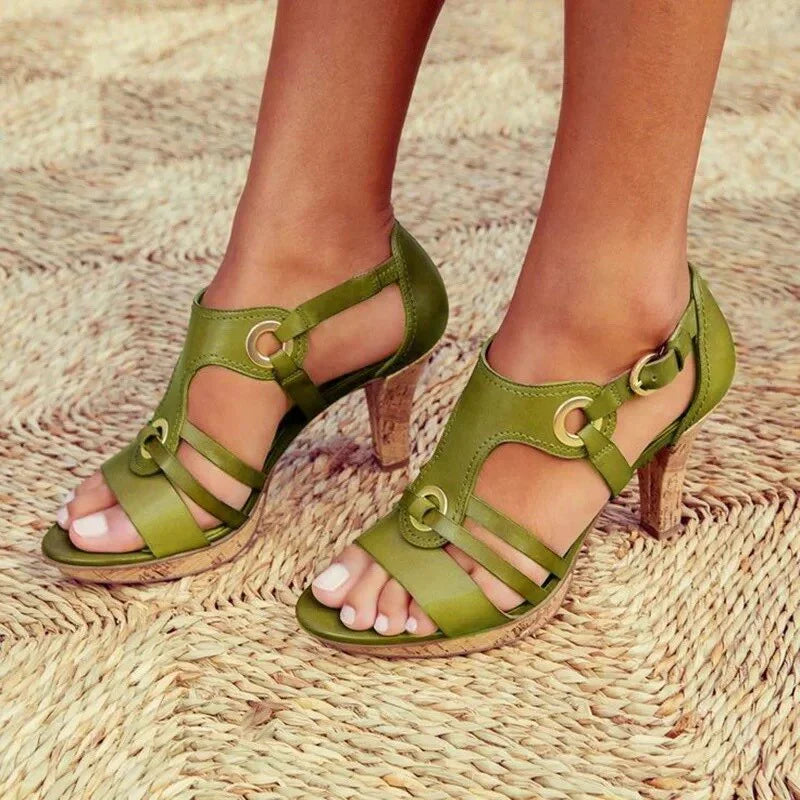 KAREN™ | HEELED COMFORT SANDALS