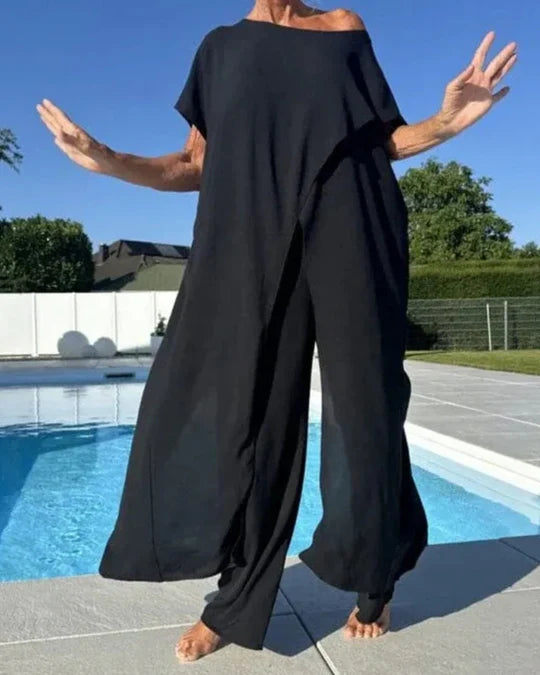 ASERENA™ | BOHO TOP AND PANTS SET