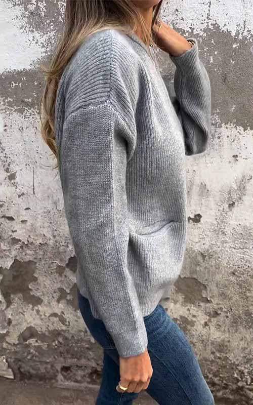 MARCIA™ | COZY ZIP UP SWEATER