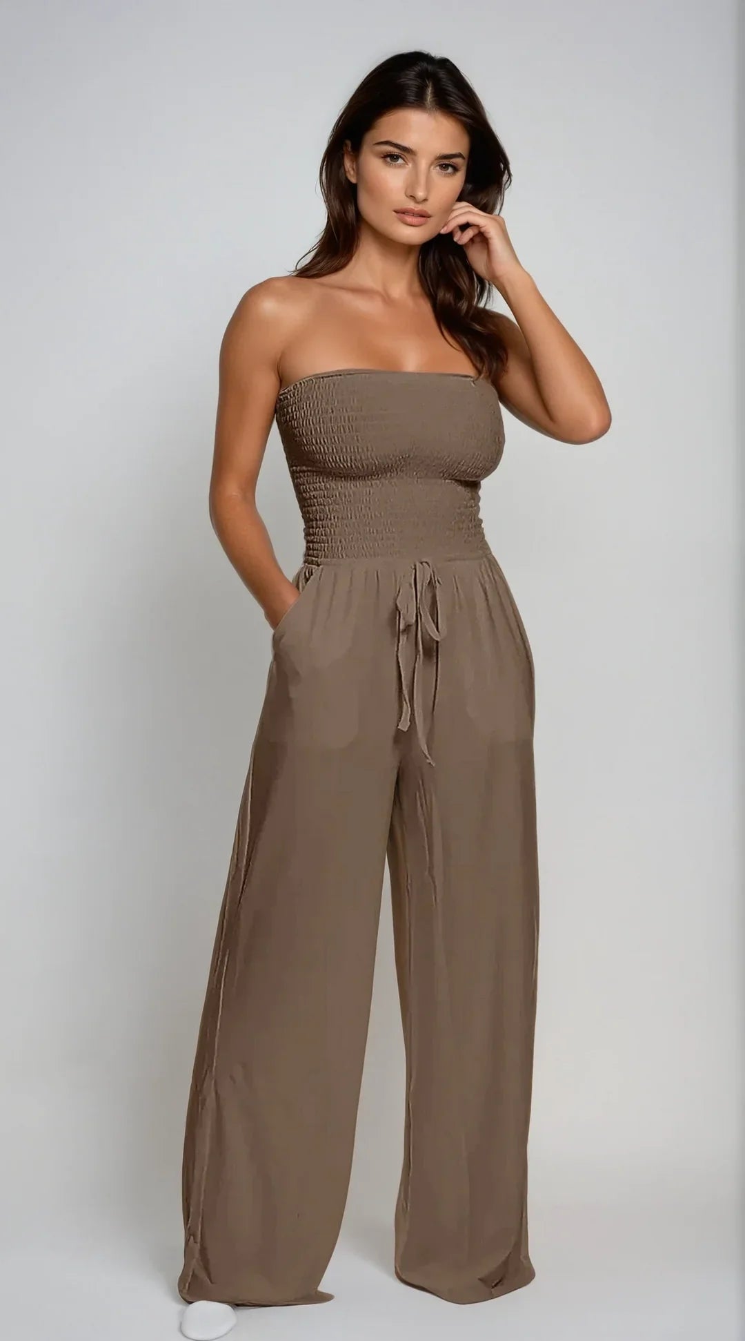 BRIELLE™ | STRAPLESS JUMPSUIT