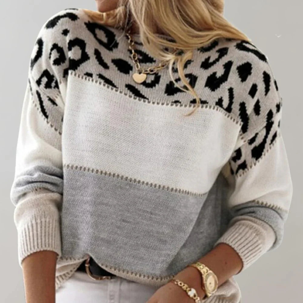 ZOE™ | LEOPARD PRINT CASUAL HOODIE