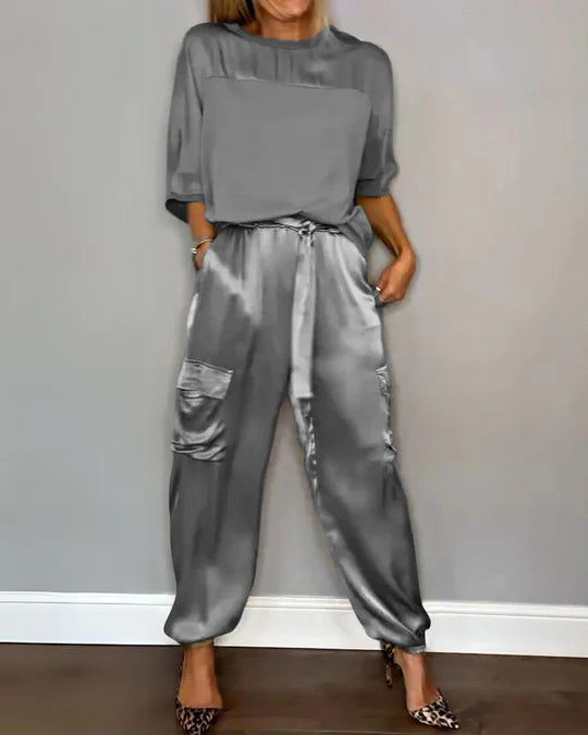 BOHME™ | SATIN HALF SLEEVE SET