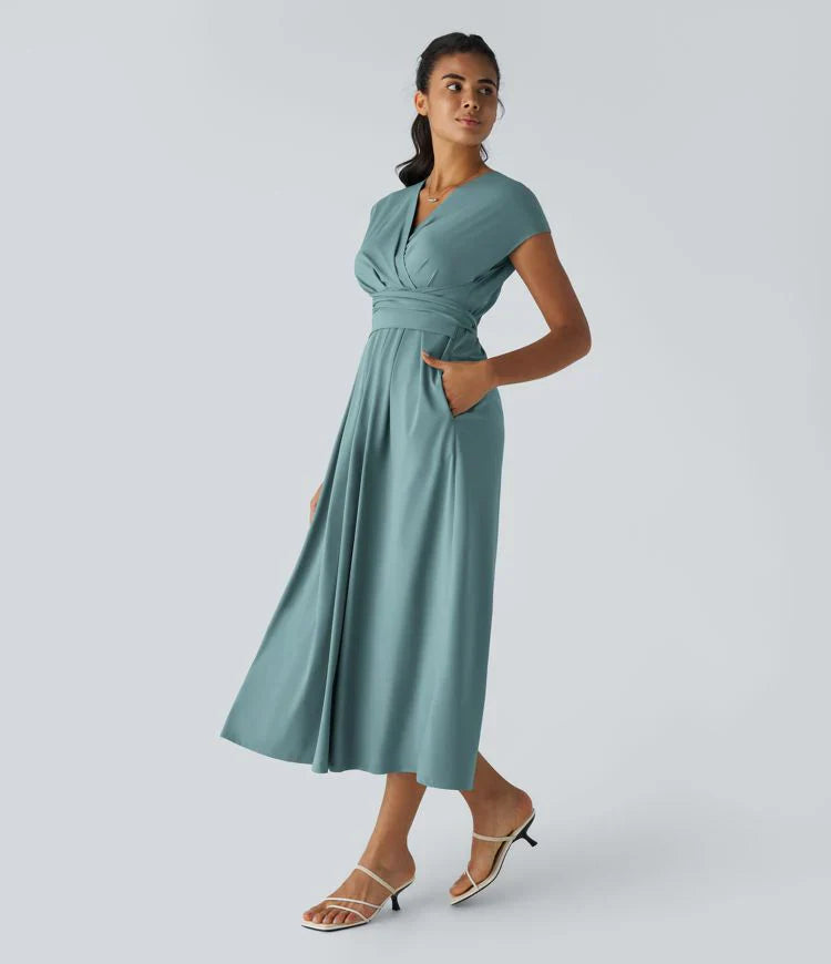 LYNN | ELEGANT WRAP DRESS