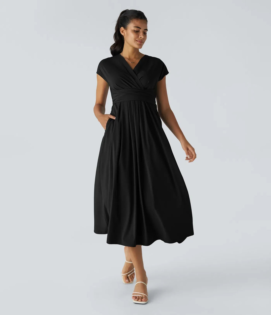 LYNN | ELEGANT WRAP DRESS