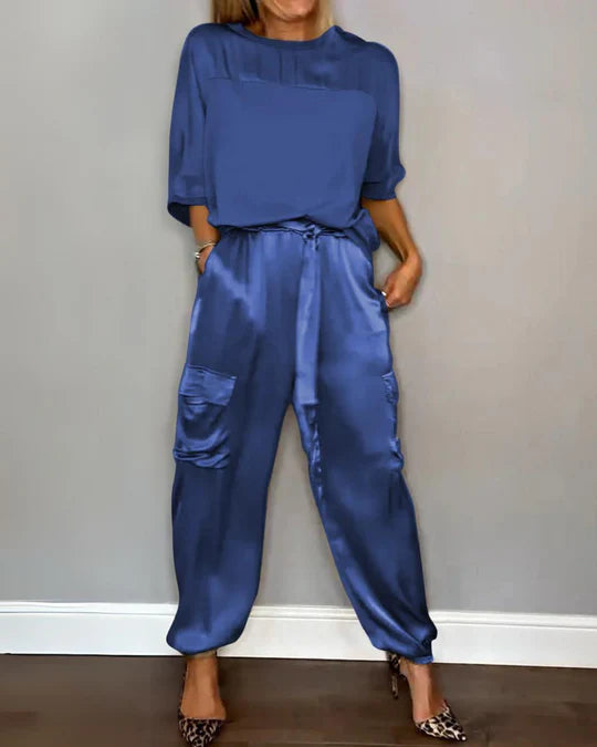 BOHME™ | SATIN HALF SLEEVE SET