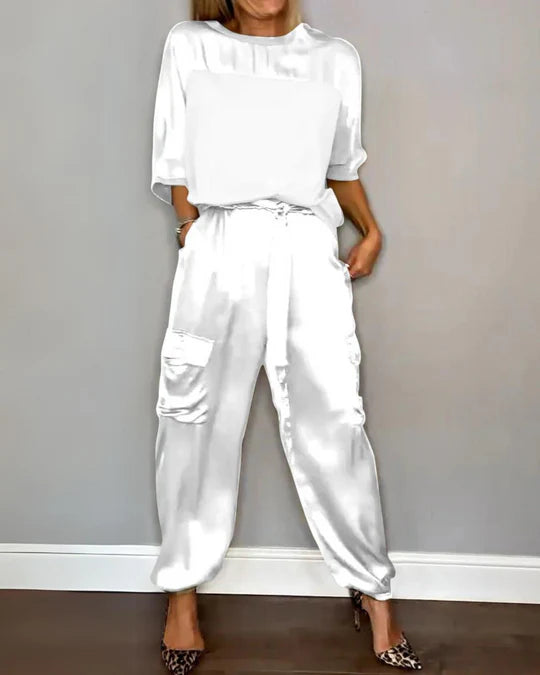 BOHME™ | SATIN HALF SLEEVE SET