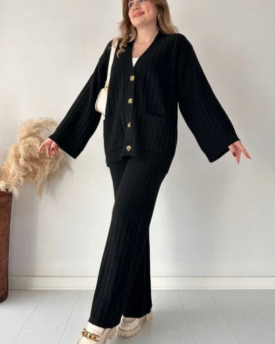 LARIANA™ | CASUAL 2 PIECE KNITTED SET