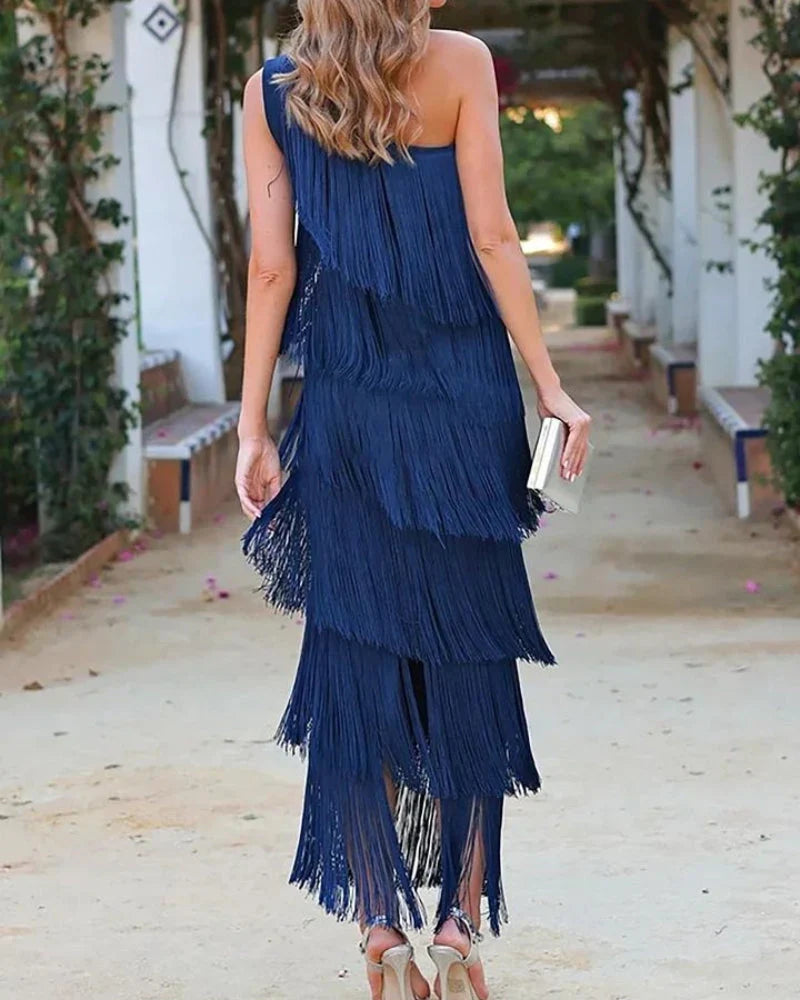 LAUREN™ | FRINGED DRESS