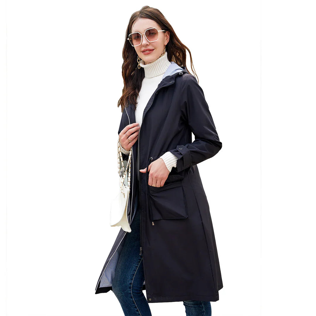 LEAH™ | STYLISH WATERPROOF TRENCHCOAT