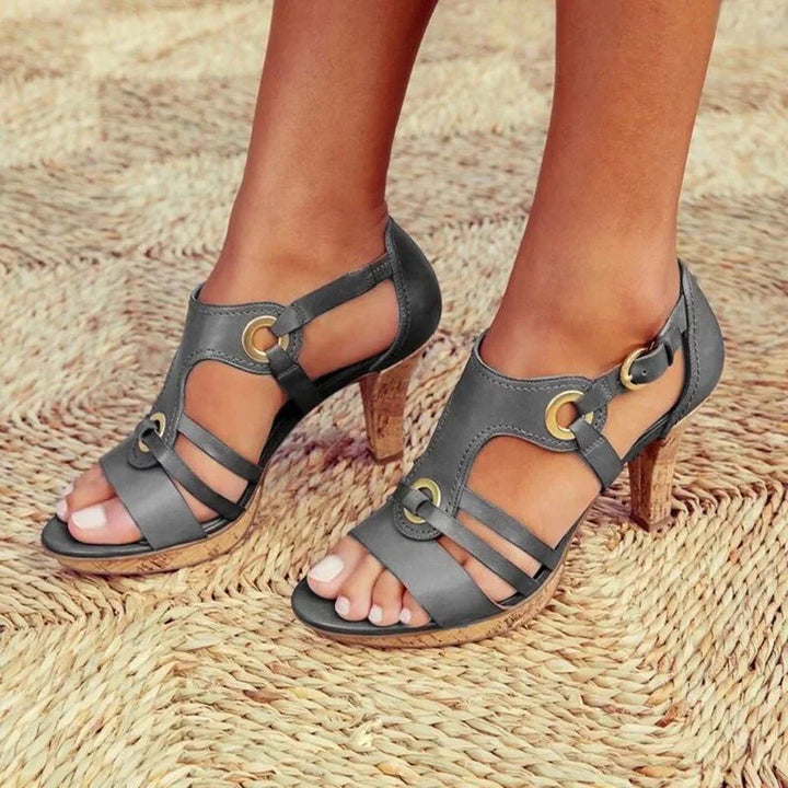 KAREN™ | HEELED COMFORT SANDALS