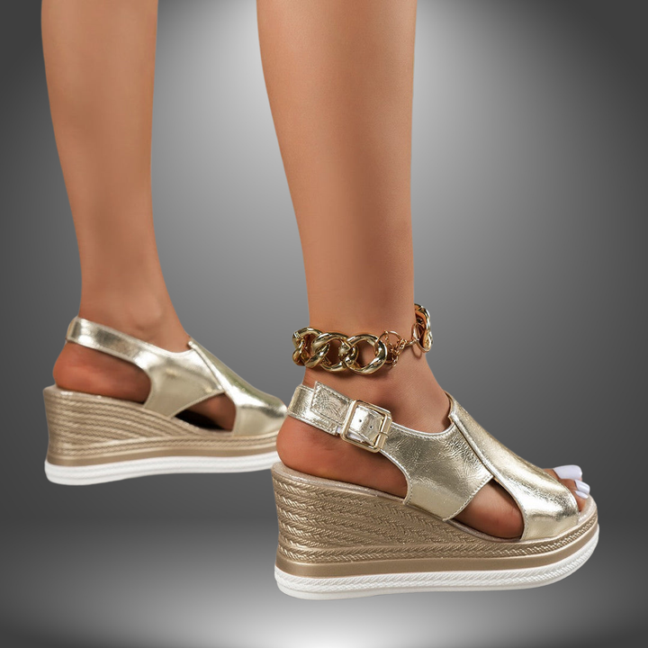 BONNIE™ | METALLIC WEDGES