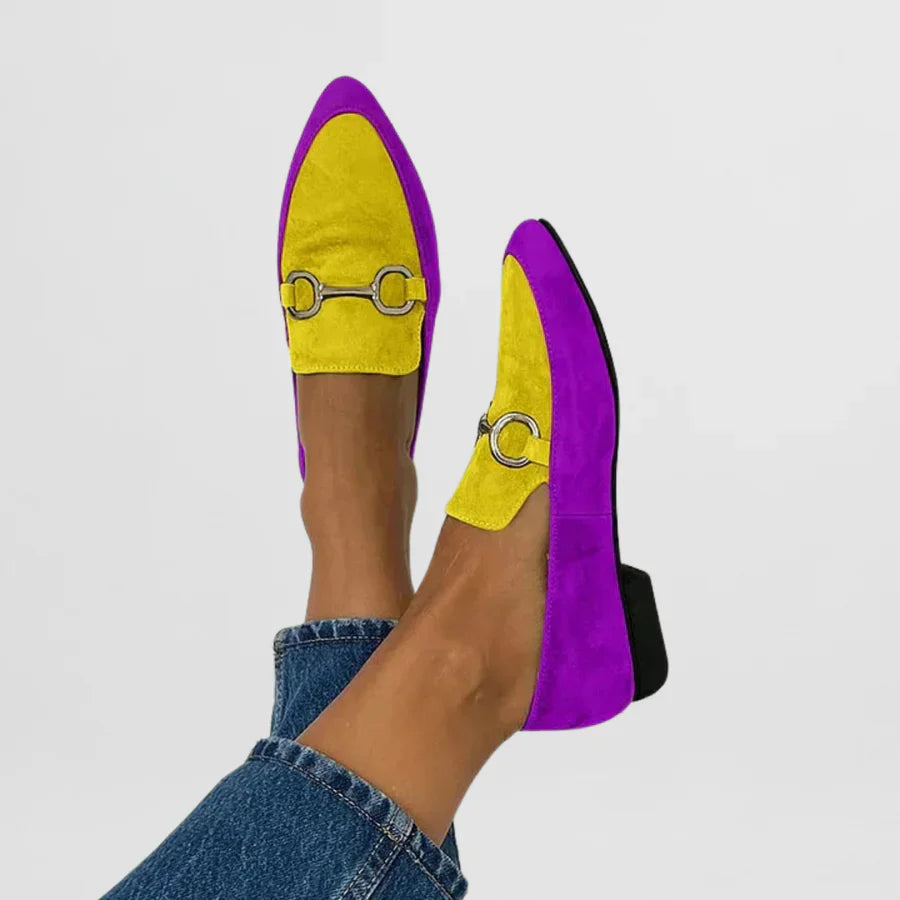 LORETTE | COLORFUL BOHO CHIC LOAFERS