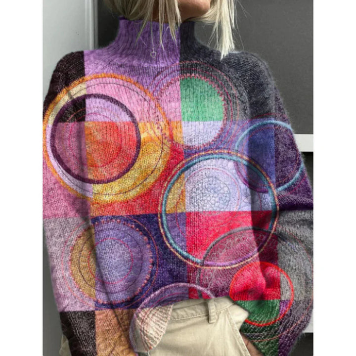 CELU™ | VIBRANT TURTLENECK SWEATER