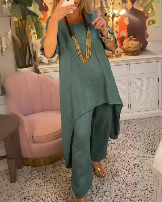 MARILA™ | COTTON TWO PIECE SET