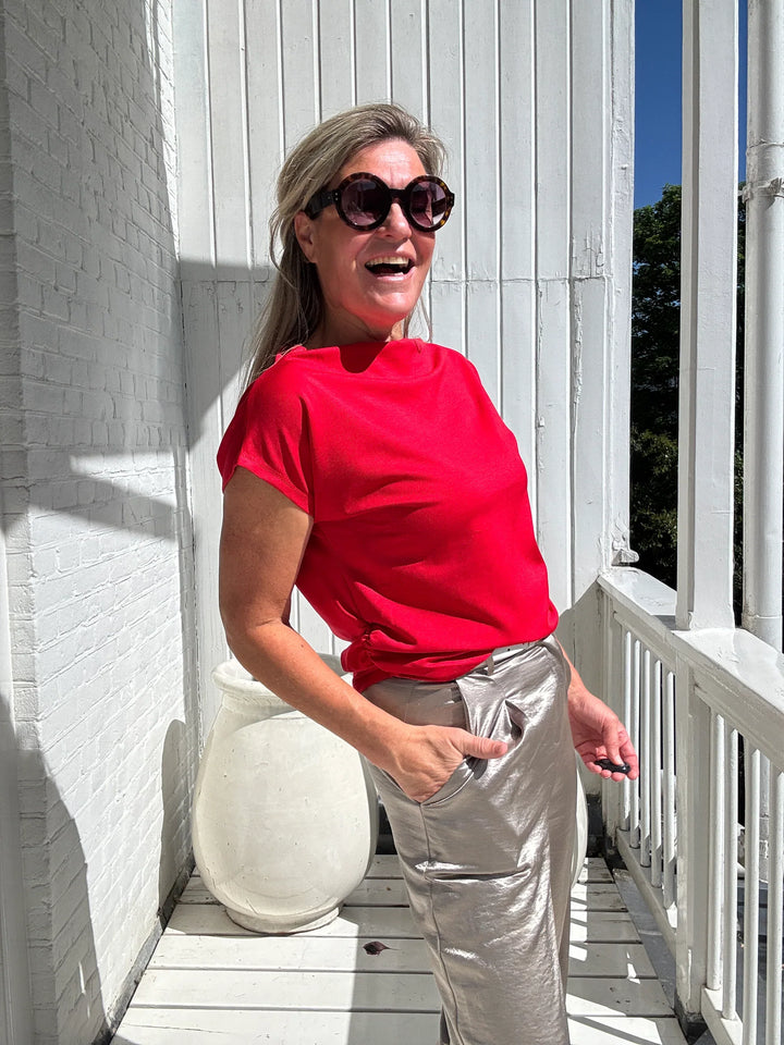 WILLIE™ | CARTOUCHE PRINT TOP