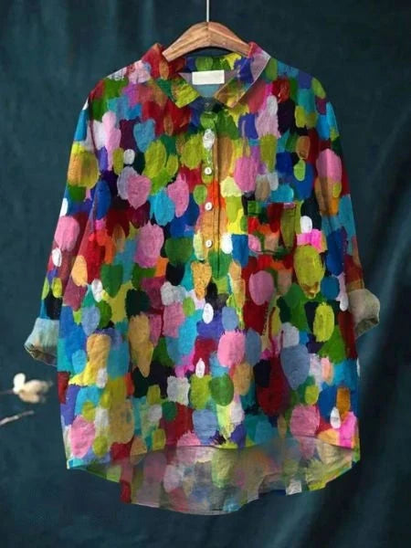 LILA™ | ELEGANT FLORAL BLOUSE