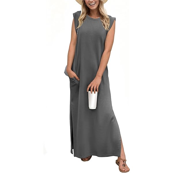 MIRABELLE™ | SPLIT HEM WRINKLE-FREE DRESS