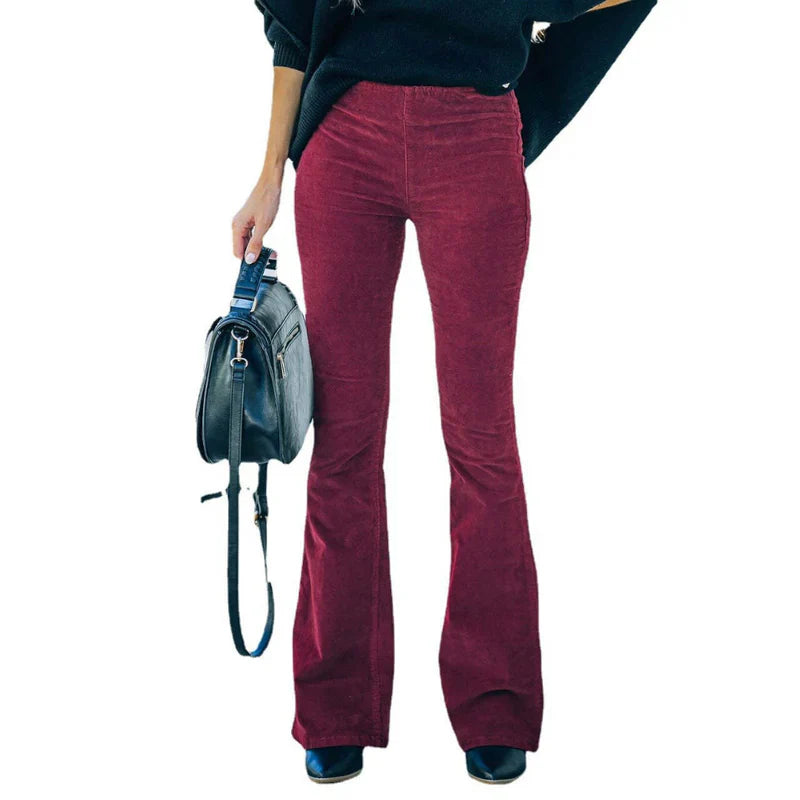 CHLOE™ | FLARE CORDUROY PANTS
