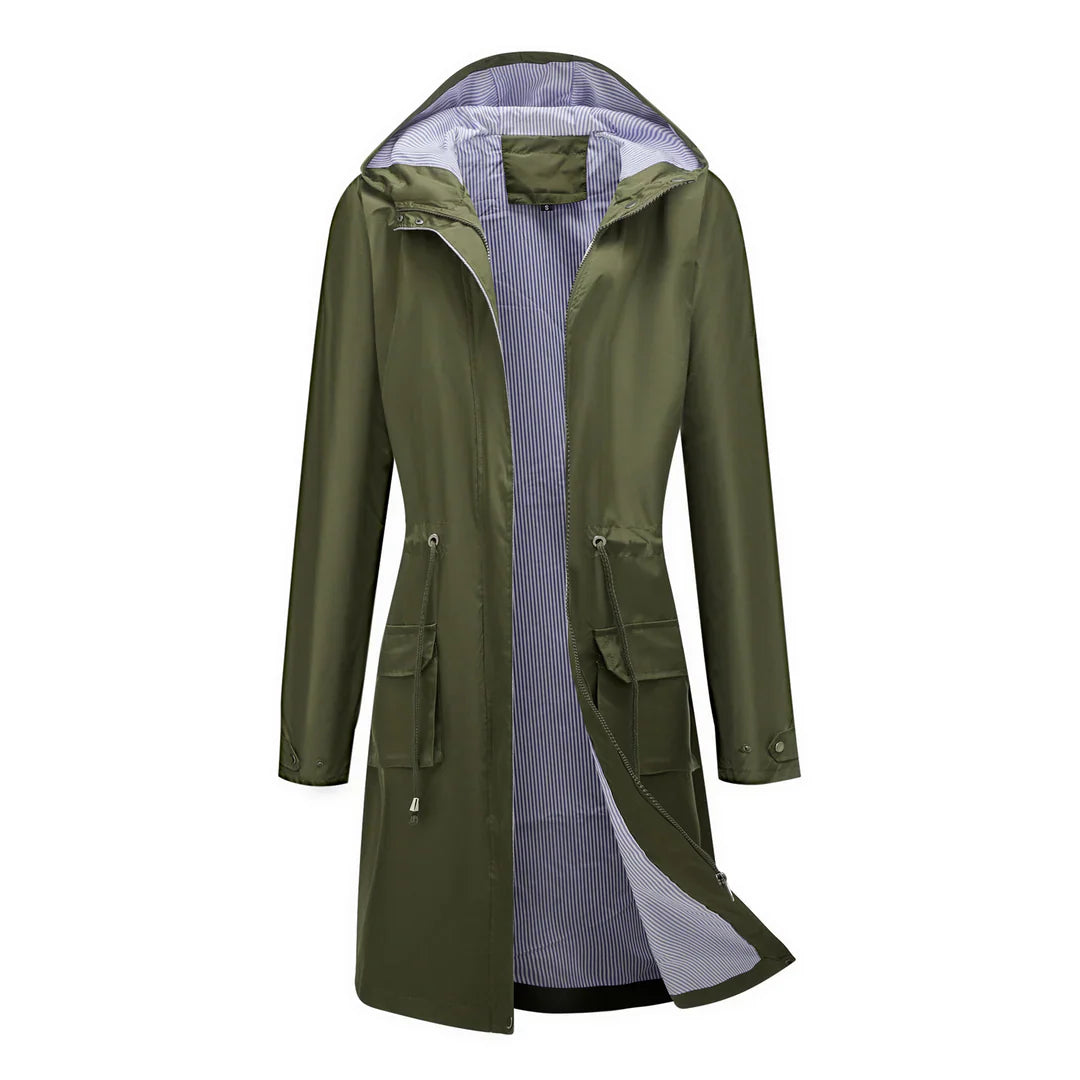 LEAH™ | STYLISH WATERPROOF TRENCHCOAT