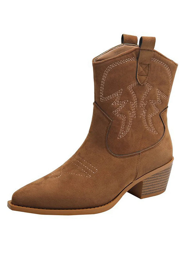 WYATT™ | WESTERN ANKLE BOOTS
