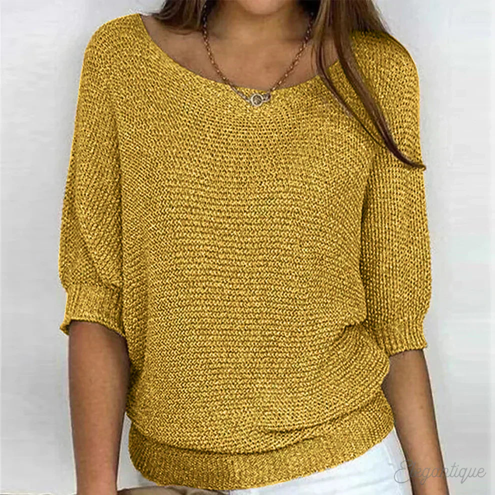 ELIZABETH™ | ELEGANT KNIT SWEATER