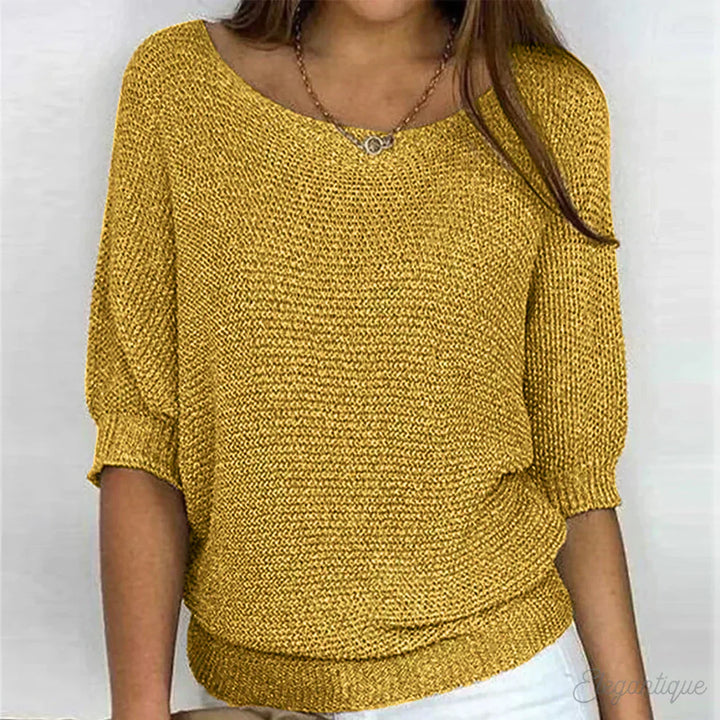 ELIZABETH™ | ELEGANT KNIT SWEATER