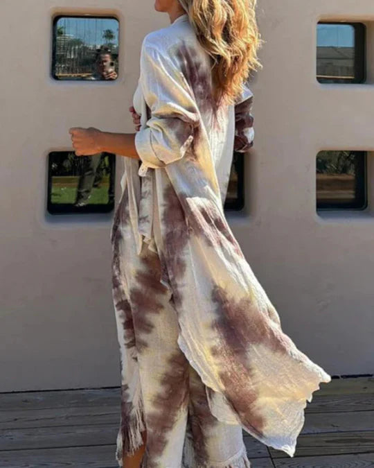 FUR COAT™ | TIE DYE KIMONO