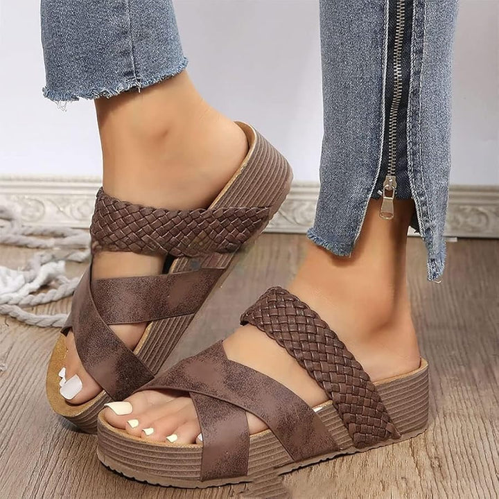 MARTINE™ | ORTHOPEDIC LEATHER SANDALS