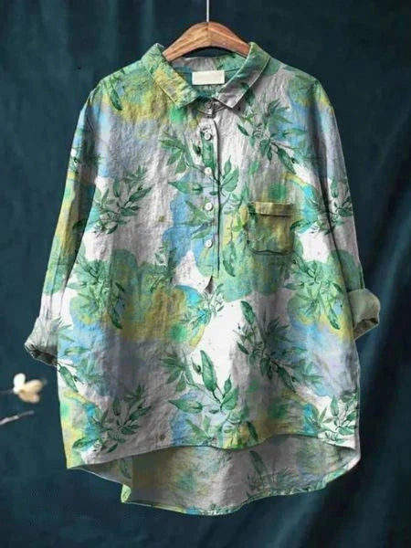 LILA™ | ELEGANT FLORAL BLOUSE