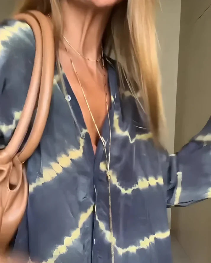 JULIA™ | BOHEMIAN STRIPED MAXI DRESS