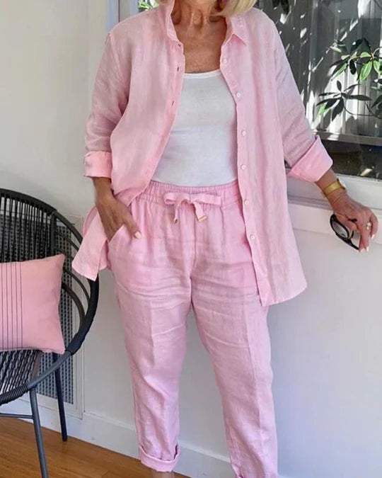 AIRENA™ | SHIRT AND PANTS SET