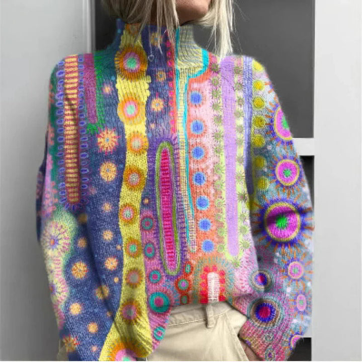 CELU™ | VIBRANT TURTLENECK SWEATER